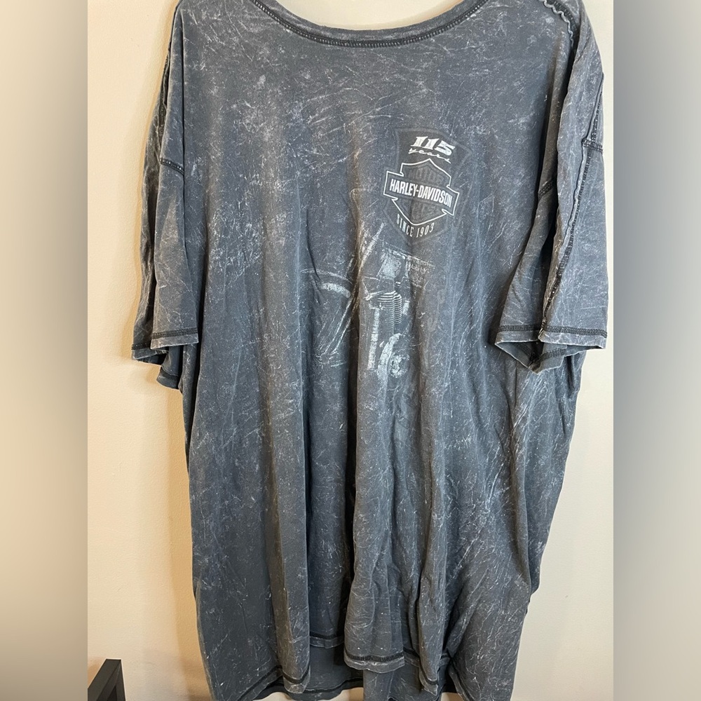 Harley-Davidson Gray Short Sleeve Tee